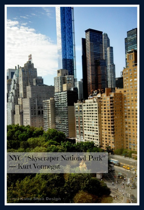 NYC Skyscraper National Park  Kurt Vonnegut  Image by Katie Shea Design VZWBuzz