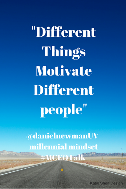 Different Things Motivate Different people Image designed by Katie Shea Design
