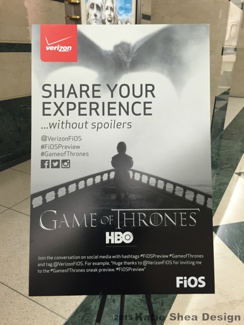 Share Your Game of Thrones Experience shot with iPhone6 by Katie Shea Design VZWBuzz